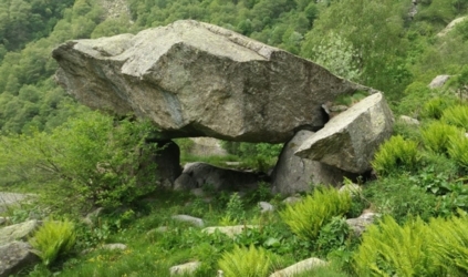 Dolmen di Colombin TO. Dolmen of Colombin TO.