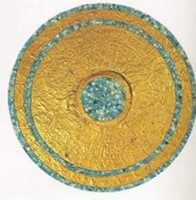 La ruota forata dell antica cultura mixteca. The perforated wheel of the ancient Mixtec culture.